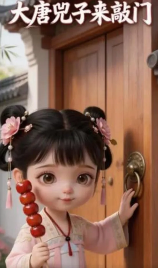 大唐兕子来敲门海报