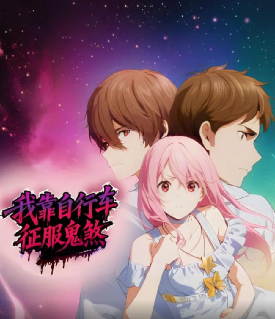 我靠自行车征服鬼煞 动态漫画海报