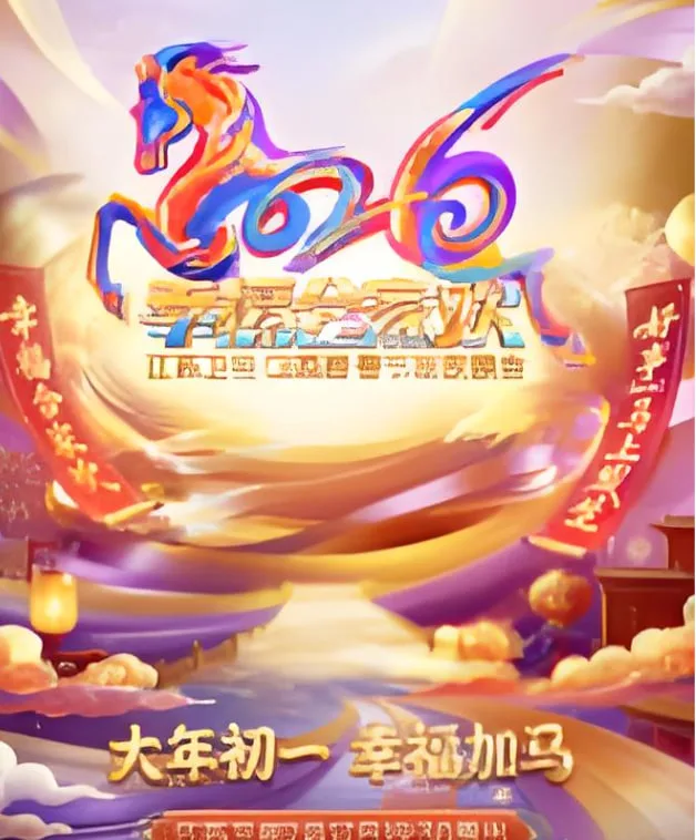 2026春节晚会-2026江苏卫视春节联欢晚会海报