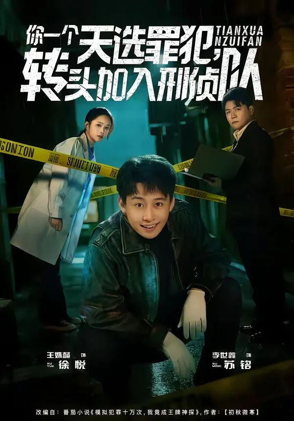 你一个天选罪犯，转头加入刑侦队海报