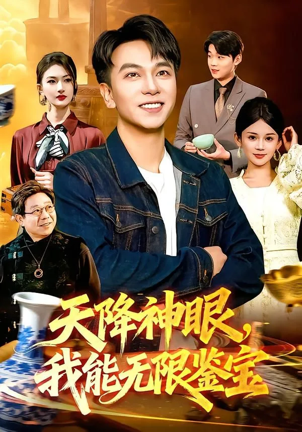 天降神眼，我能无限鉴宝海报