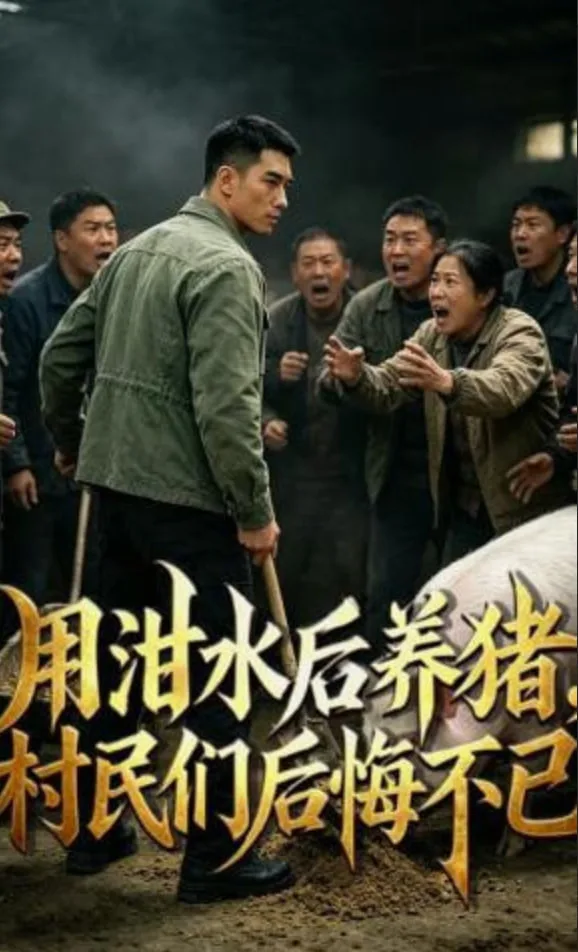 用泔水后养猪，村民们后悔不已海报