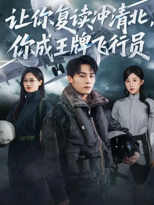 让你复读冲清北，你成王牌飞行员海报