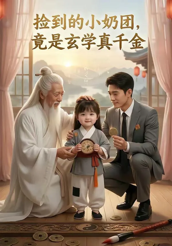 捡到的小奶团，竟是玄学真千金海报