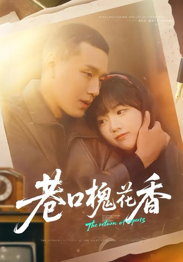 巷口槐花香海报