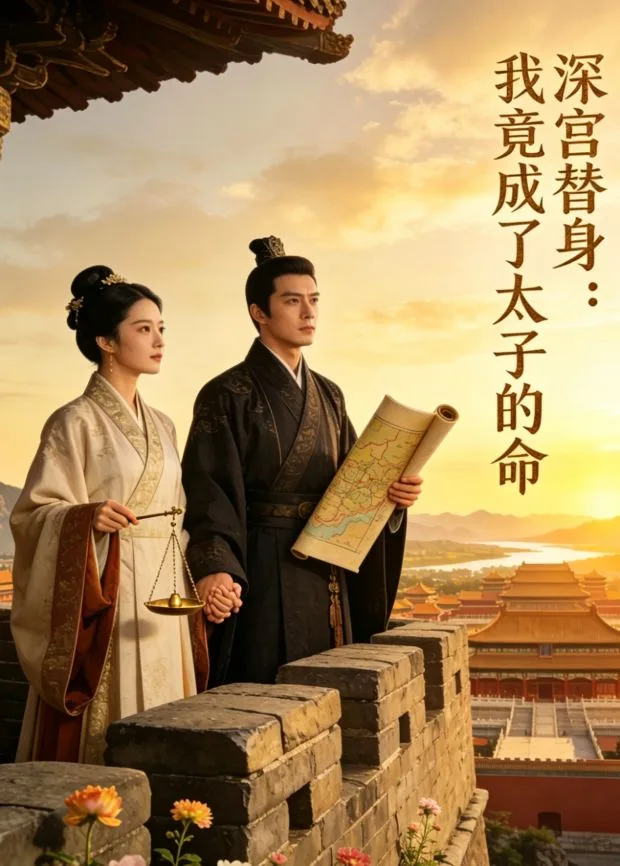 深宫替身,我竟成了太子的命（AI短剧）海报