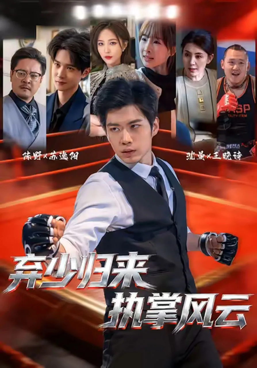 弃少归来，执掌风云海报