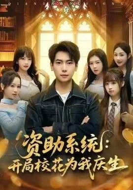 资助系统：开局校花为我庆生海报