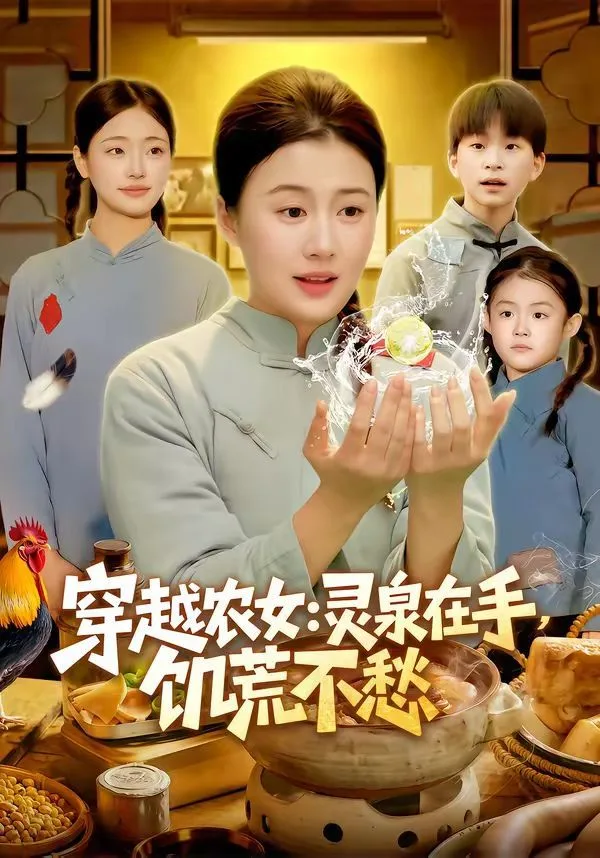 穿越农女：灵泉在手，饥荒不愁海报