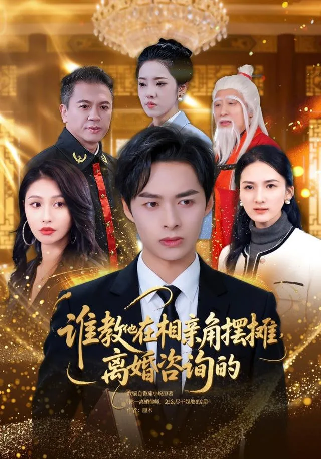 谁教他在相亲角摆摊离婚咨询的海报